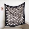 New Camellia Women's Spring and Autumn Versatile Simulation Silk Twill Baotou Large Square Scarf Scarf Hair Band Scarf Wholesale