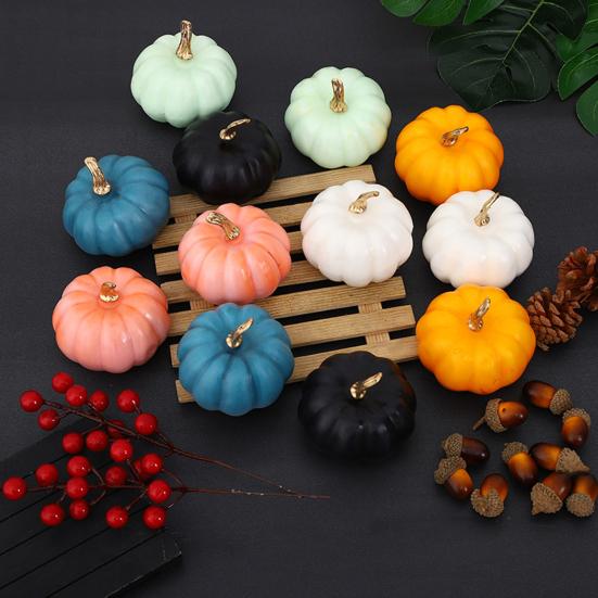 Ornament Halloween Simulated Pumpkin Eco-friendly Ultra-light Decorations for A Spooky Atmosphere Photo Props