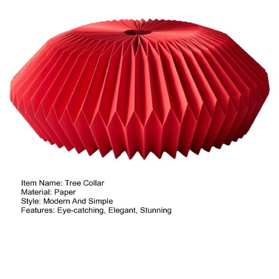 Сотовый воротник для рождественской елки Складная бумажная подставка-основание для рождественской елки Чехол-корзина Юбка-воротник для подставок 12"-25"