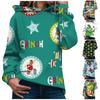 Christmas Hooded Sweatshirts For Women Casual Long Sleeve Pullover Sweatshirt Fall Winter Clothes