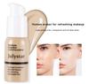 Julystar Liquid Foundation Set Soft Matte Long Wear Waterproof Oil-Controlling Naturally Flawless Concealer Face Makeup Cosmetics with Beauty Sponge