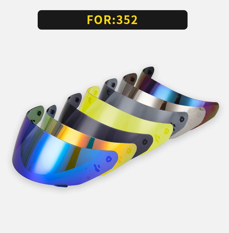 Motorcycle Helmet Visor for FF352/384/351/369/802 Models