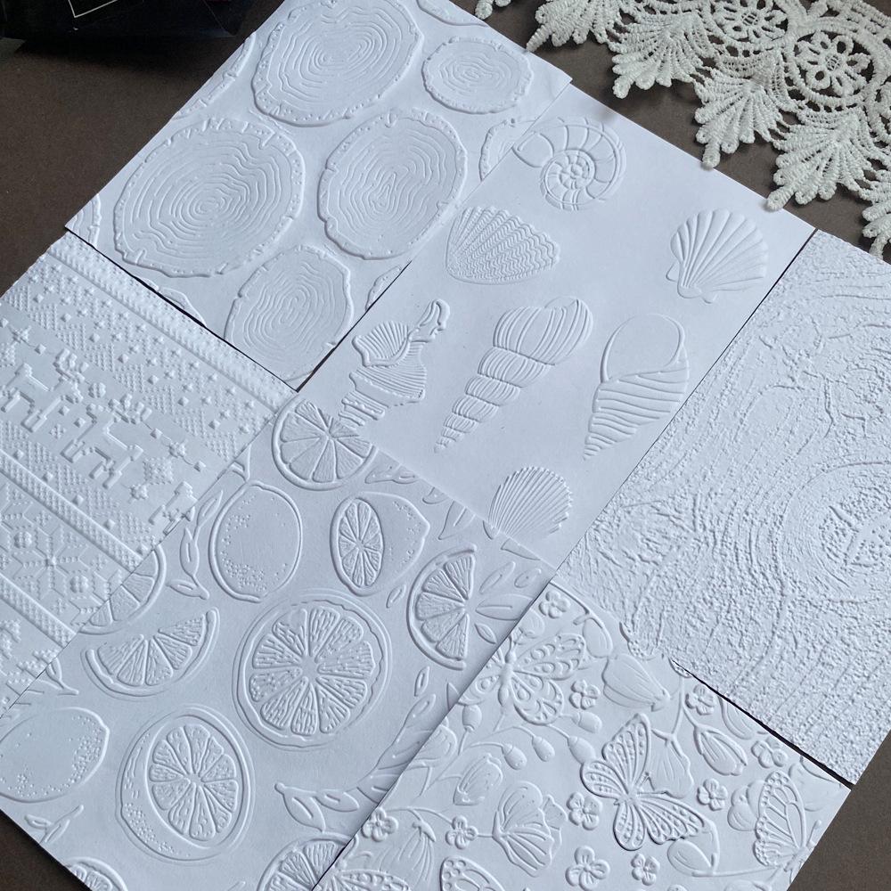 Пластиковая 3D форма-шаблон для тиснения для DIY штампов для журнала