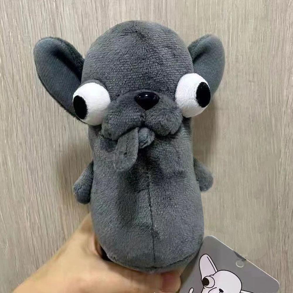 Cute Plush Pet Puppy Keychain Stuffed Animals Chihuahua Doll School Backpack Pendant Weird Cute Plush Puppy Pet Gift Kids Toy