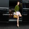Charles & Keith Small CK 26 Summer Commuter Chain Tote Bag Crossbody Bag PU Handbag Small Women bags CK2-30271741