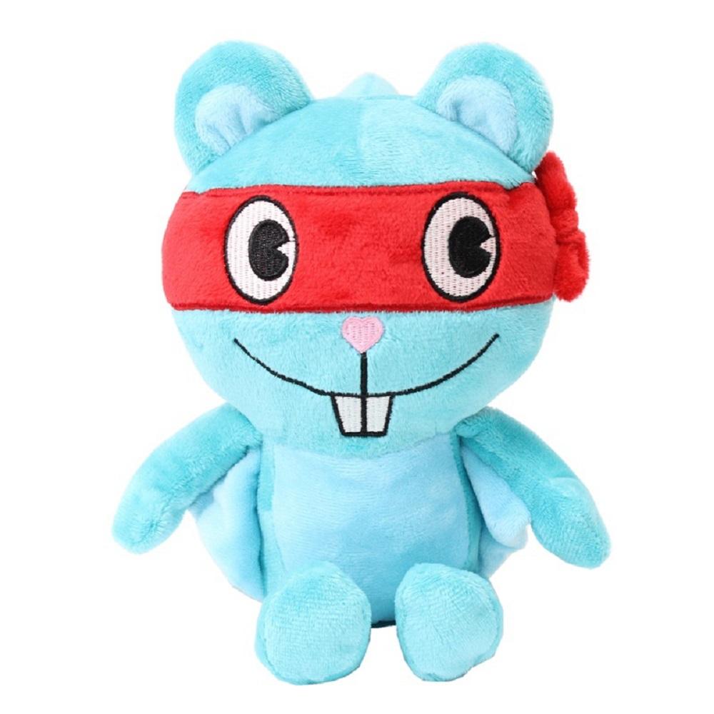 25CM HTF Happy Tree Friends Anime Happy Tree Friends Soldier Fliqpy Plush Toys Dolls Military Flipy Doll Plush Toy for Kids Gift