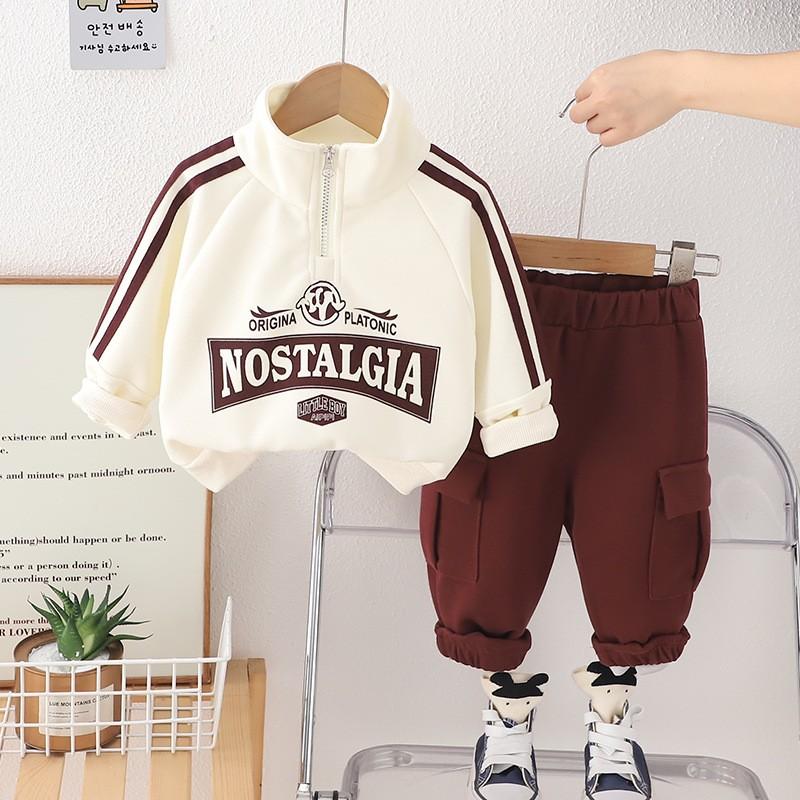 Kid's 2 Piece Printed Suit Short Sleeve Button Up Top Wide Leg Pants Suit Set Pajamas Home Casual Suit