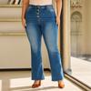 High Waisted Jeans For Women Plus Size Womens Jeans Bootcut With Pockets