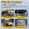 16 In 1 Portable Service Kit Dual Turn Ratchet Wrench Portable Bike Repair Tool  Daily Bike Adjust