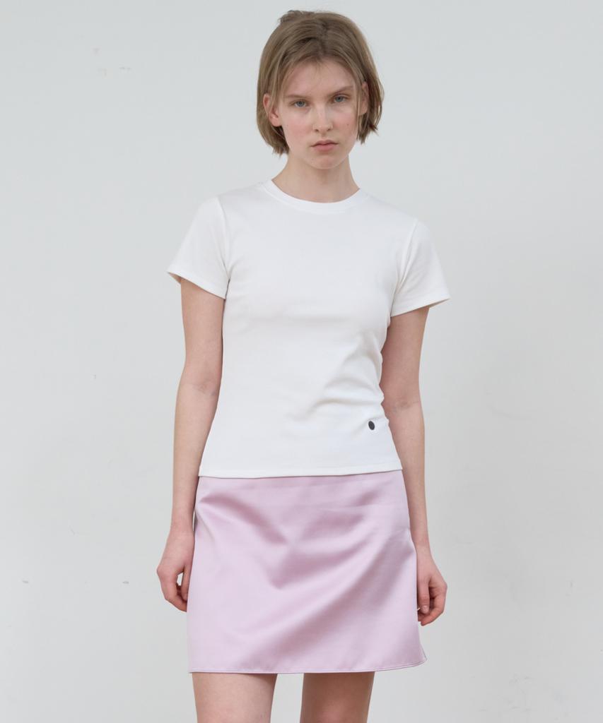 MA JOURNEE Basic Simbol T-Shirt_White
