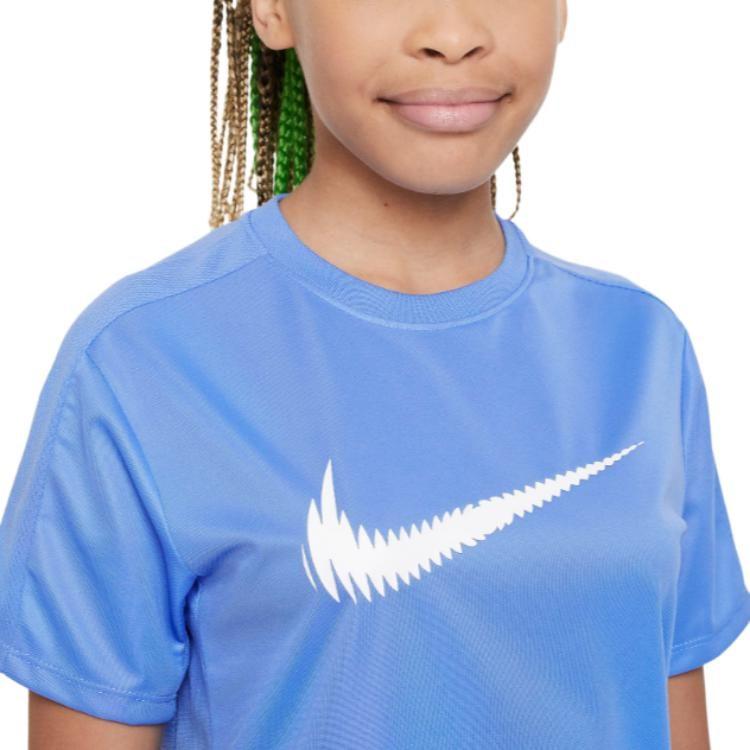 Nike Kids T Shirts Crew Neck Moderate FD3965-450