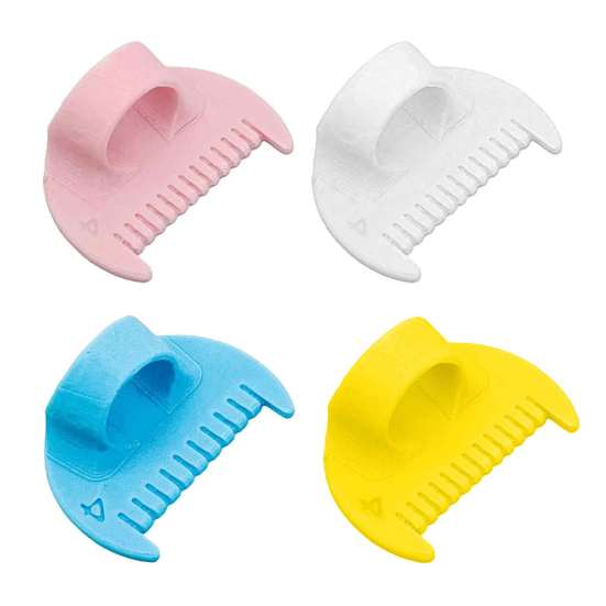 2/4Pcs Sewing Gauge with Thumb Guide Compact Design Portable Needle Gauge Quilting Ruler DIY Stitching Tools