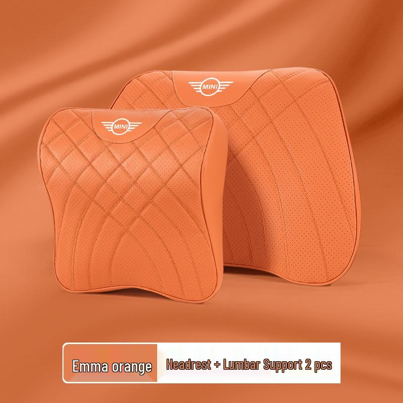 MINI Cooper Headrest & Lumbar Support Cushion for F56/F55