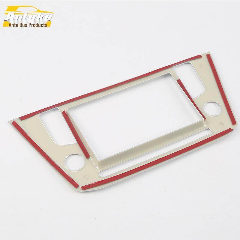 17 Рамка для украшения навигации Tiguan L - Панель приборной панели центральной консоли Автомобильный аксессуар