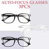 1/2/3/4/5PCS VOPHA Auto-Focus Reading Glasses Lightweight PC Frame Unisex Design | Ideal for Computer Use & Perfect Gift Choice