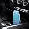 Frosted Mid-Size Summer Straw Sports Water Bottle - Wear-Resistant On-the-Go Cup