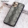 Текстура змеиной кожи Чехол для телефона Для iPhone 17 Air 16 pro max 15 14 plus 12 13 Защитная крышка coque