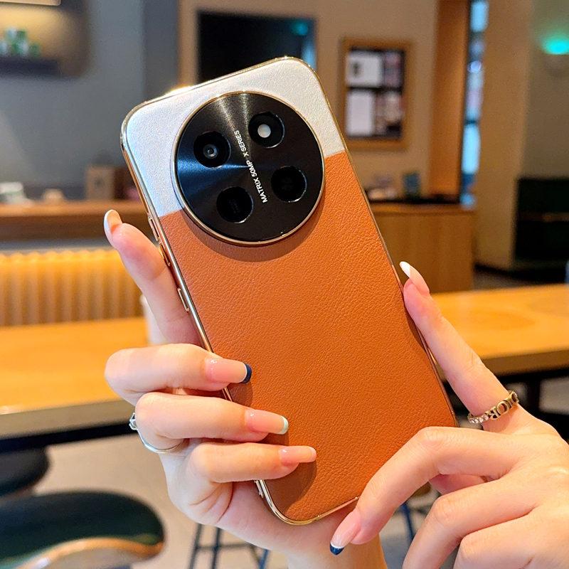 Винтажный двухцветный чехол под кожу для Honor X80 Pro Max X9d honor Magic 8 Pro Air magic8 RSR Защитная крышка для камеры