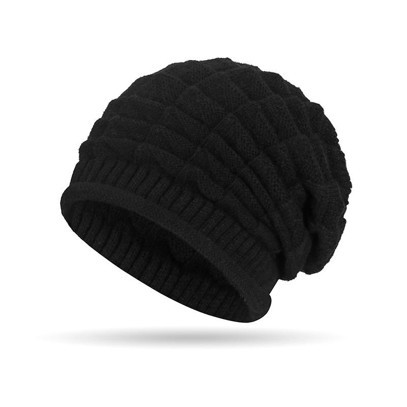 Stylish Autumn & Winter Pleated Wool Hat with Ear Protection