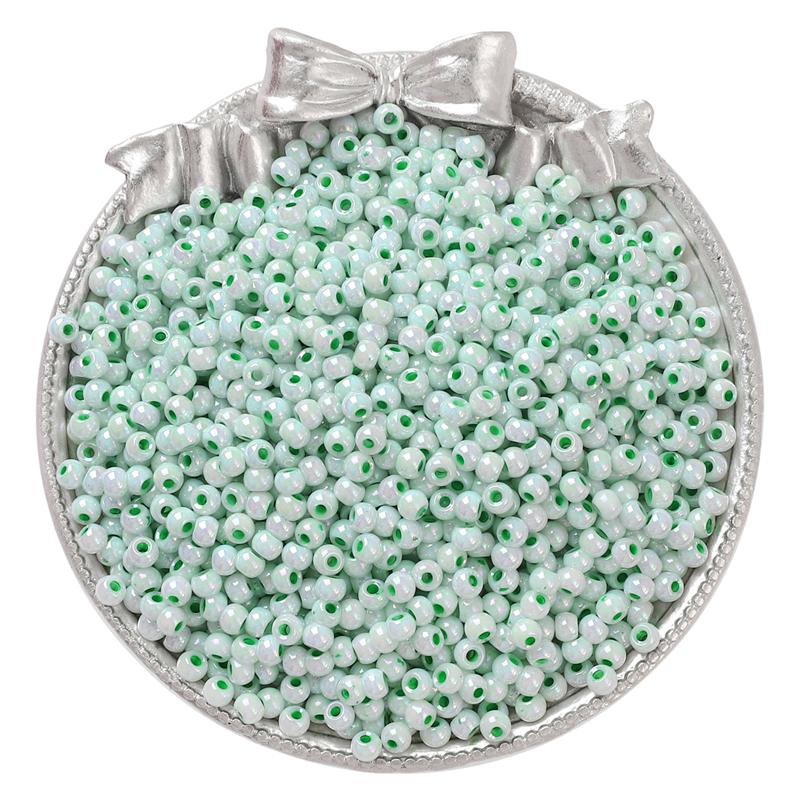 450G High Quality Glass Seed Beads Shiny Glazed Pearl Glass Beads For Earring Bracelet Necklace DIY Jewelry Craft Garment Accessoreis Making