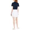 Adidas Однотонная плиссированная юбка для гольфа, удобные повседневные женские юбки, белые HS8951