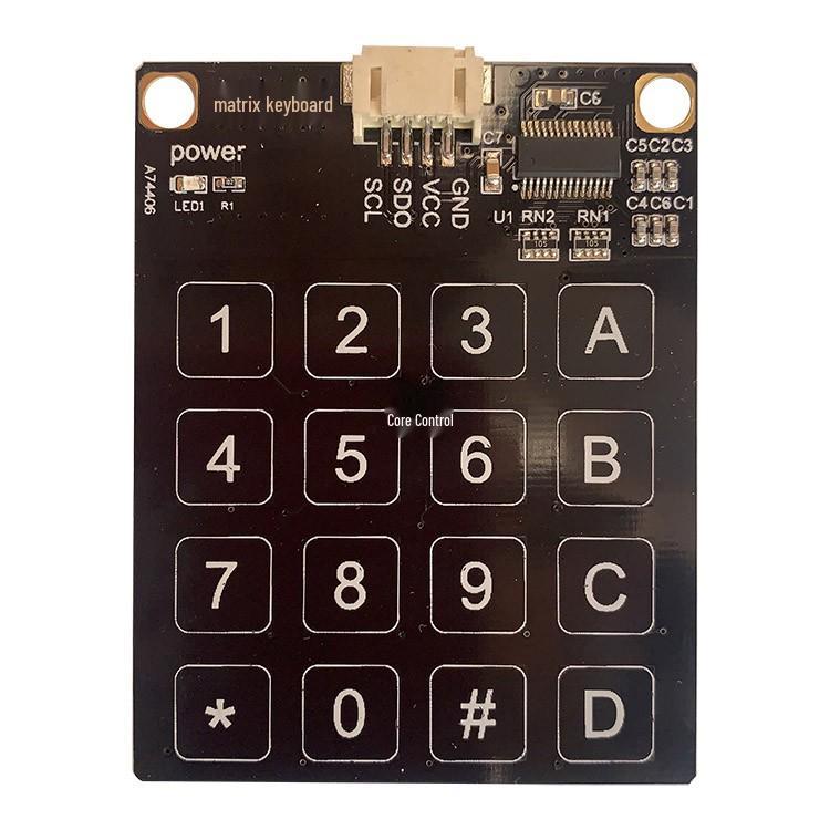 Модуль сенсорной клавиатуры 4x4 для Arduino Uno