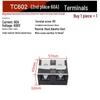 TB1503 Copper Wire Terminal Block Row with TB TC TD Terminal Posts, TC603P Connection Strip