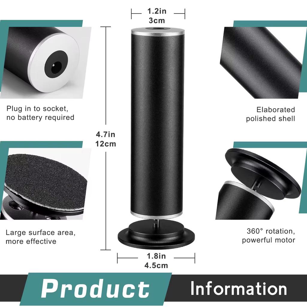 Новое поступление Инструменты для педикюра Наждачная бумага Пилка для ног Удаление огрубевшей кожи Foot Grinder Электрическая пилка для ног Удаление мозолей