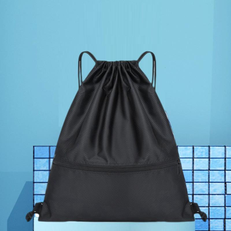 Модный рюкзак на шнурке, портативный дорожный рюкзак, легкий простой спортивный рюкзак, сумка для компьютера