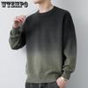 Осенний круглый вырез однотонный пуловер свитера для мужчин повседневный вязаный свитер Y2K модные джемперы Hombre