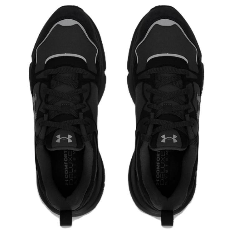 New Under Armour Forge Runner Low Top Casual Shoes Unisex Black 6003967-001