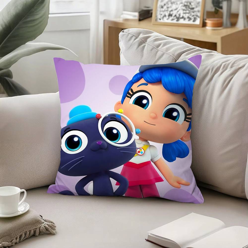 TTrue And The Rainbow KingdomS Pillow Case Sofa And Room Decorative Cushion Covers Dustproof And Miteproof Invisible Zipper