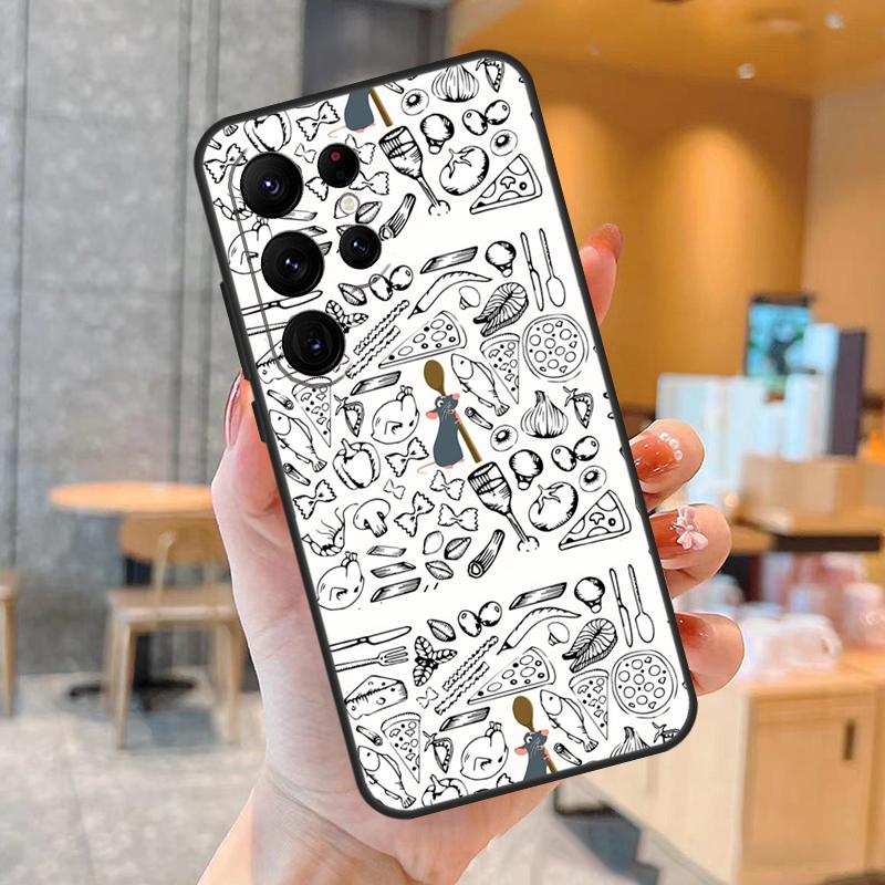 Чехол для телефона с рисунком кухонных ножей шеф-повара для Samsung Galaxy S25 S24 S22 S21 S20 S23 Ultra S9 S10 Plus S25 FE Задняя крышка