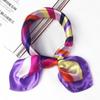 Hotel Silk Scarf Women Printing Wrap Kerchief  Neck Scarf 50*50cm Retro Ladies Scarf Foulard Square
