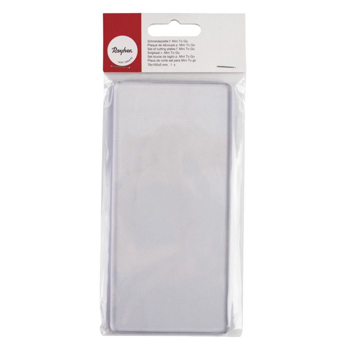 Plaque de découpe p. Mini To Go, 78x165x5mm, 1 pce.
