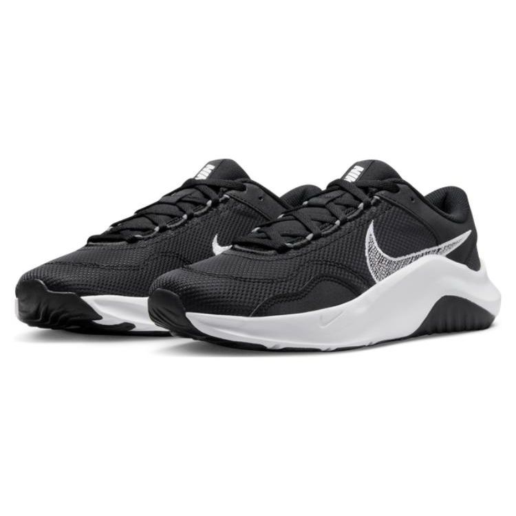 Nike Legend Essential 3 Next Nature Черно-белые женские кроссовки Железно-серые DM1119-001