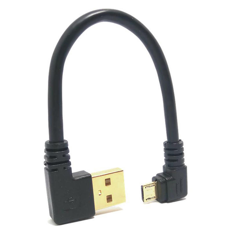 90 градусов 15 см плоский локоть Micro Usb мужчина к USB мужчина телефон для планшета сотовый телефон данные Connecto N0F6