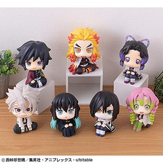 Rukappu Demon Kimetsu no Yaiba Игуро Обанай Примерно 110 мм ПВХ Раскрашенная Готовая Фигурка Истребитель