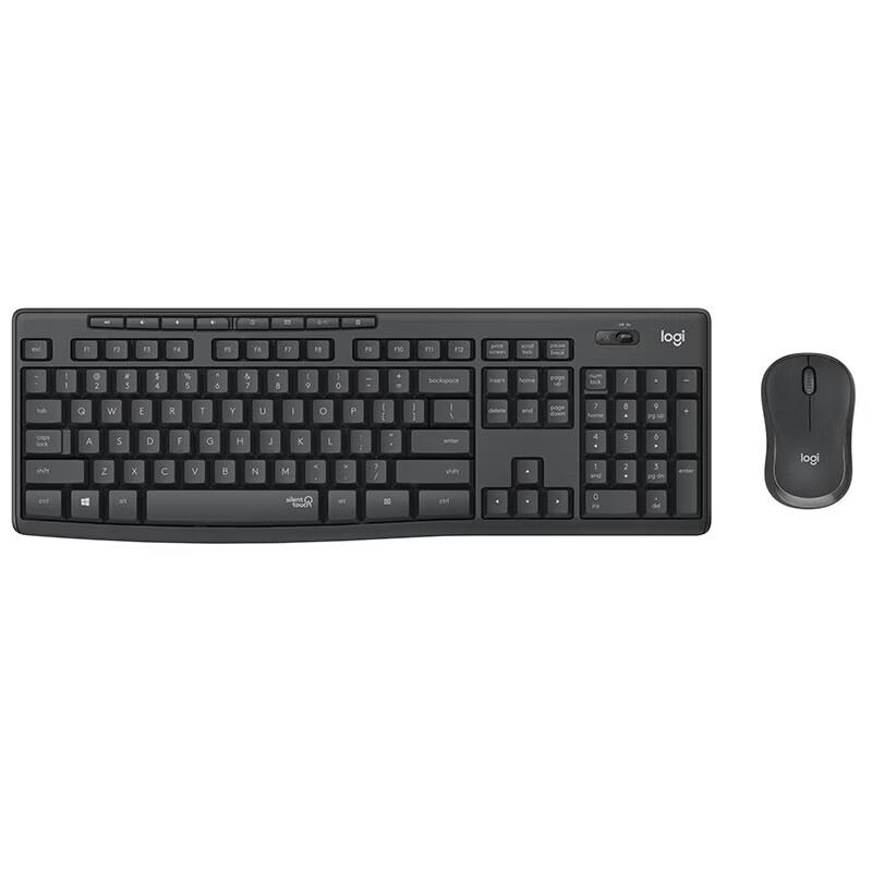 Logitech Беспроводная клавиатура и мышь в комплекте