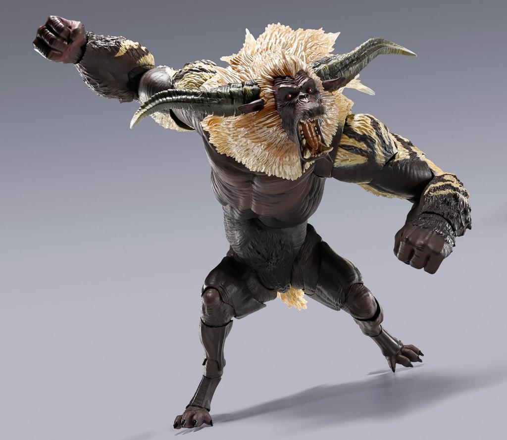 TAMASHII NATIONS Monster Arts Monster Hunter Series Разъяренный Раджанг 200 мм окрашенная подвижная фигурка SH. приблизительно. ПВХ и АБС
