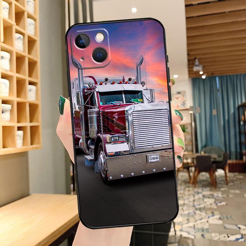Heavy Truck Car Phone Case For iPhone 15 Pro Max 14 13 12 11 16 17 Pro Max mini 15 16 Plus 16e 17 Air Cover