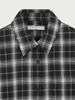HANGTEN Women'S One Pocket Check Long Shirt_100(10570-120-402-68)