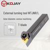Внешний держатель токарного инструмента Kojay WTJNR1616K16 для станков с ЧПУ с двойным зажимом