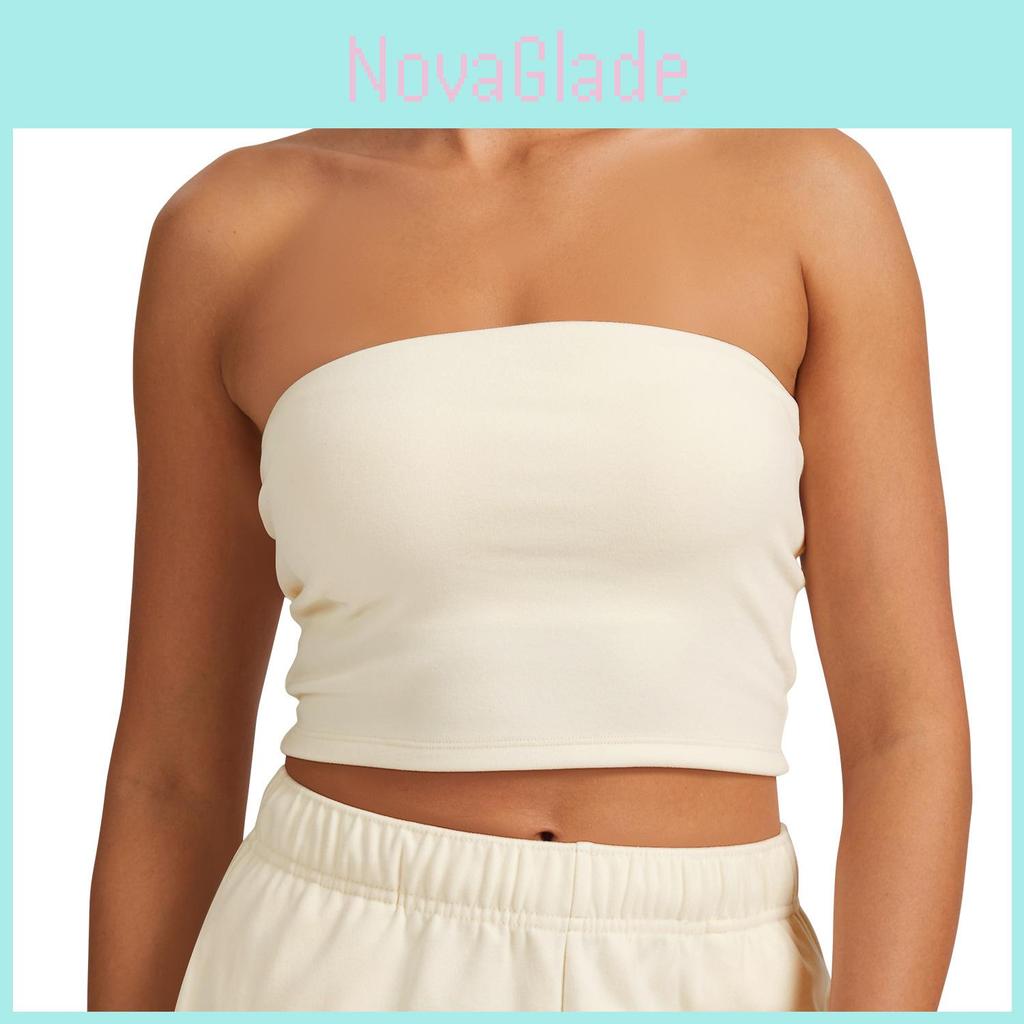 Seamless Polyester Yoga Top With Pushup Cups For Women Fitness And Dance Activities