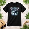 Воин Валькирия SteMi Apparel Графическая футболка по скандинавской мифологии