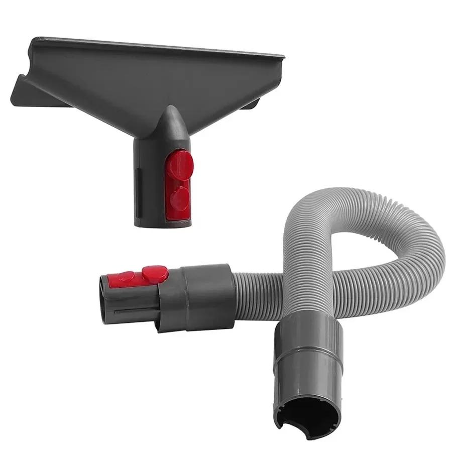 Vacuum Flat Suction Nozzle Head For Dyson V7 V8 V10 V11 V12 V15 Mattress Brush Head Round Brush Soft Brush Parts Accessories