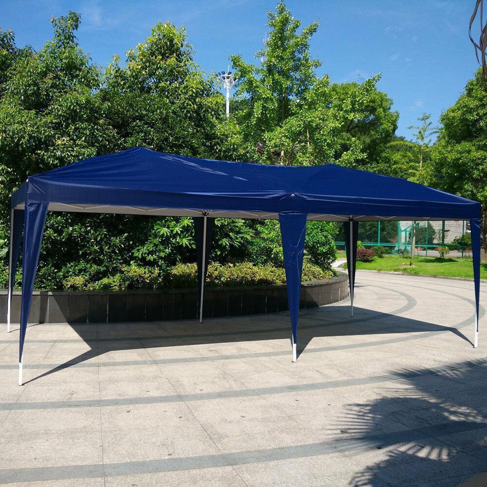 10 x20 EZ Pop UP Свадебная вечеринка Палатка Водонепроницаемый Газебо Навес Сверхпрочный Уличный