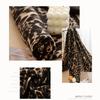 Leopard Print Winter Neck Scarf Faux Cashmere Shawl Wrap New Women Scarf