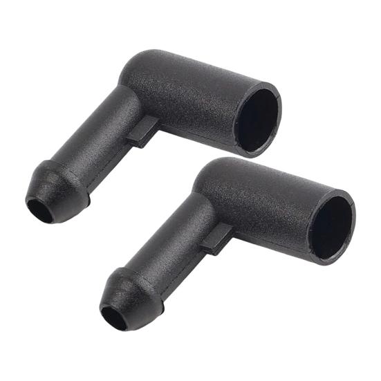 2 шт., разъем для шланга омывателя лобового стекла, пластиковый разъем для простого монтажа, шланговая муфта для Vauxhall/Opel Vastra H