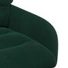 Dining Chairs 2 pcs Velvet Dark Green 59 x 59.5 x 90 cm